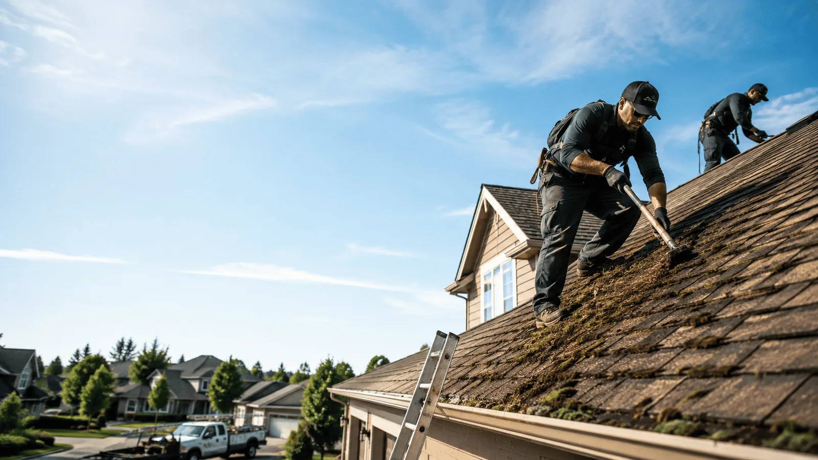 Roof Moss Removal in Pevely, MO near me